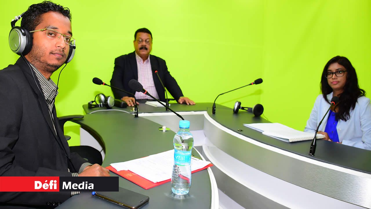 Ruma Sainooah-Murdan a répondu aux questions de Gilbert Bablee et Deven Anacootee.