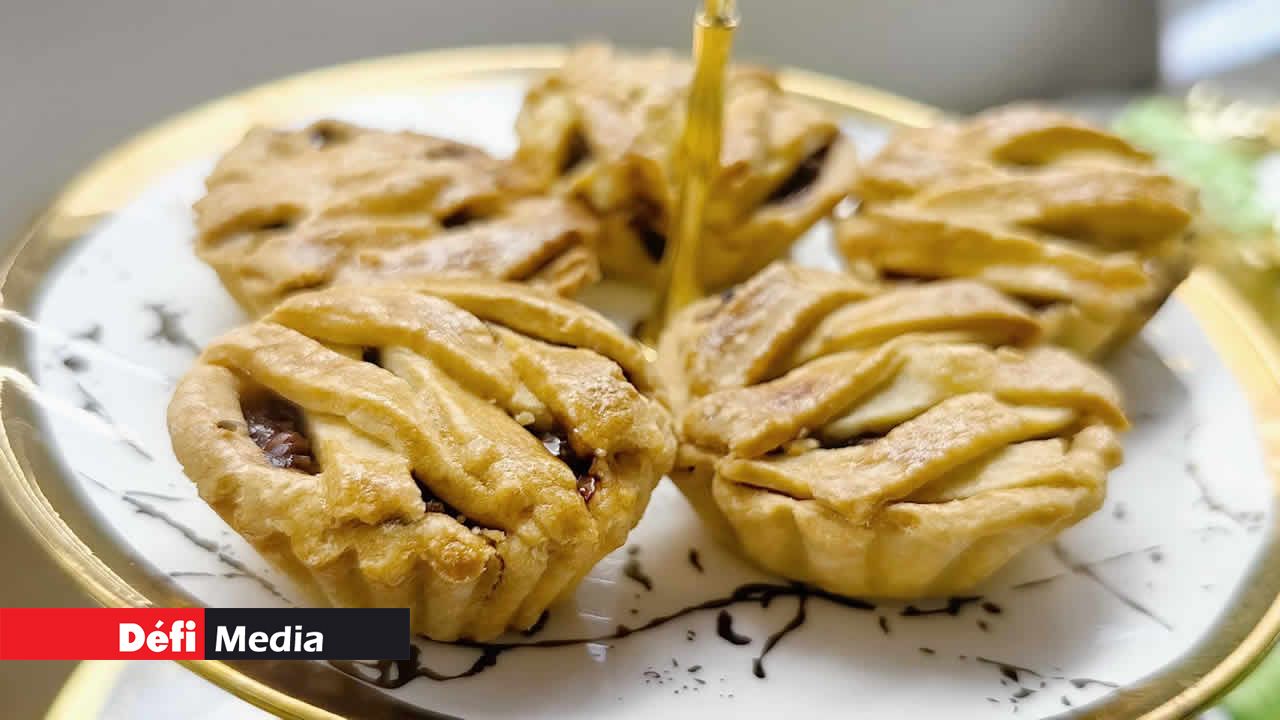 Une tarte de banane créée par Sandra Marie.