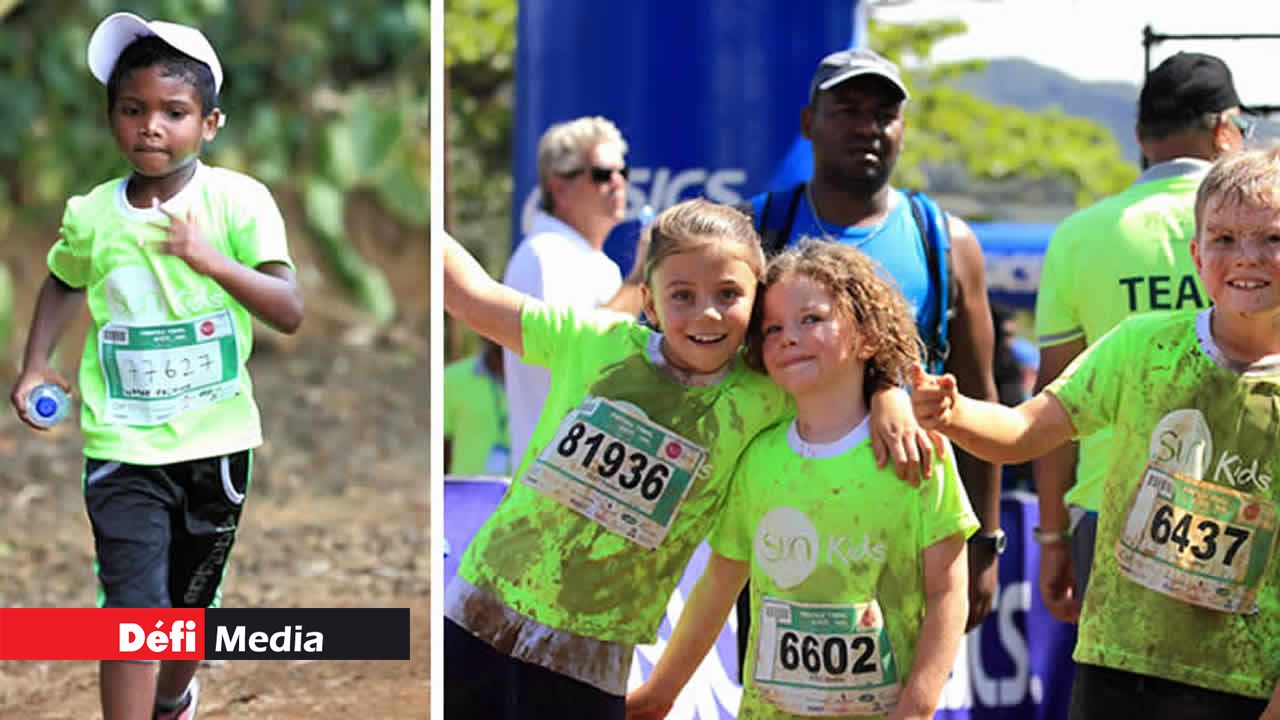 La course de 4 km est destinée aux 6-12 ans