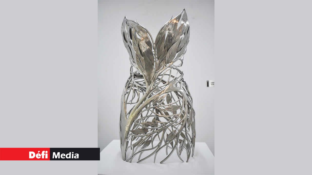 Son œuvre « L’éclosion ».