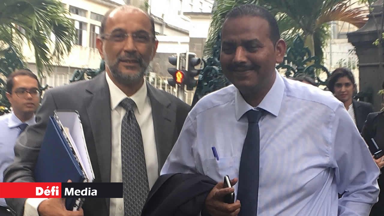 Yacoob Ramtoola et Sanjiv Issary.