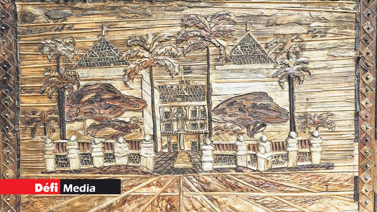 L’hôtel du gouvernement à la Place d’Armes à Port-Louis.