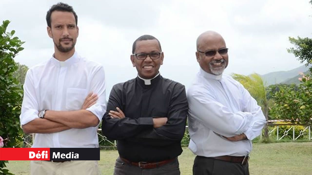 Laurent Rivet, Jean-Claude Véder et Jocelyn Grégoire.