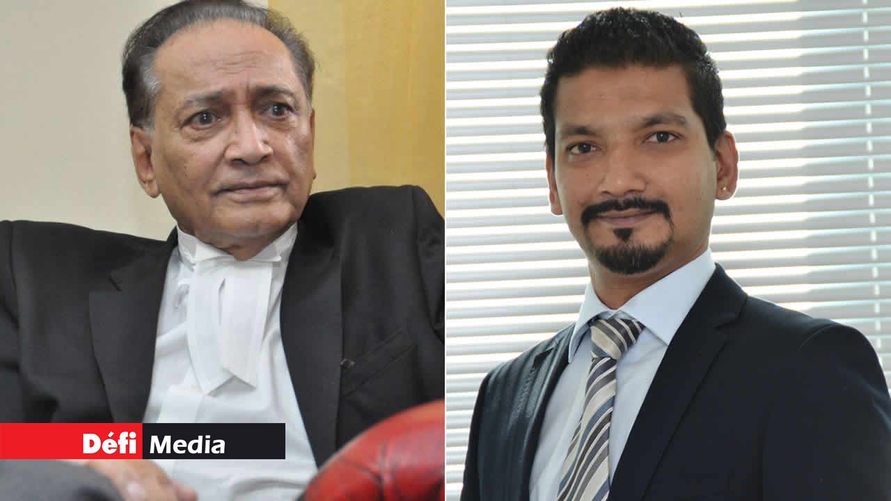 Me Yousuf Mohamed et Me Ved Atma Rambarauth.