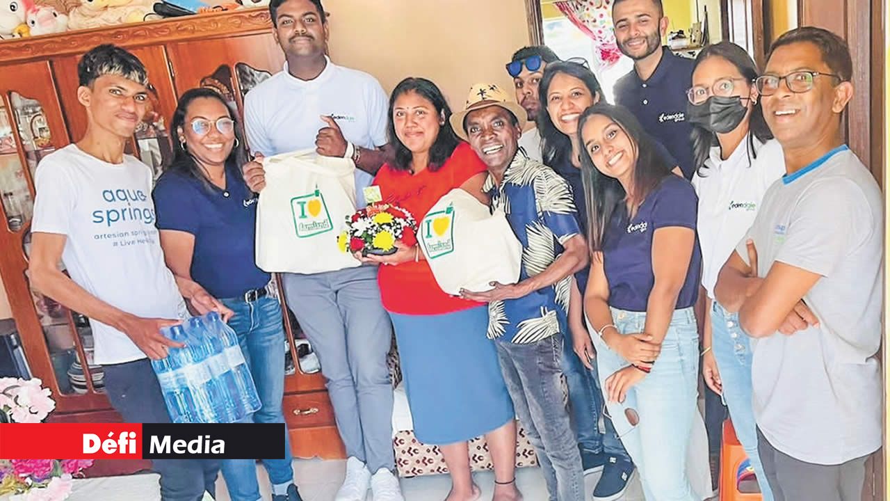 Asha Heeramun, à Florida Lane, Terre-Rouge.