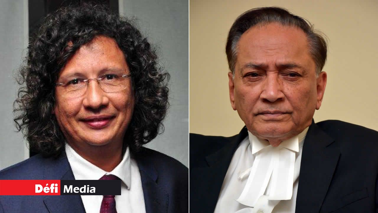 Me Hervé Duval Jr et Me Yousuf Mohamed