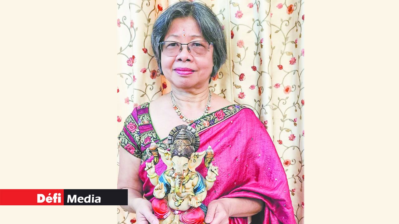Doreen Fong Weng-Poorun confie que le dieu Ganesh est, pour elle, un compagnon de vie.