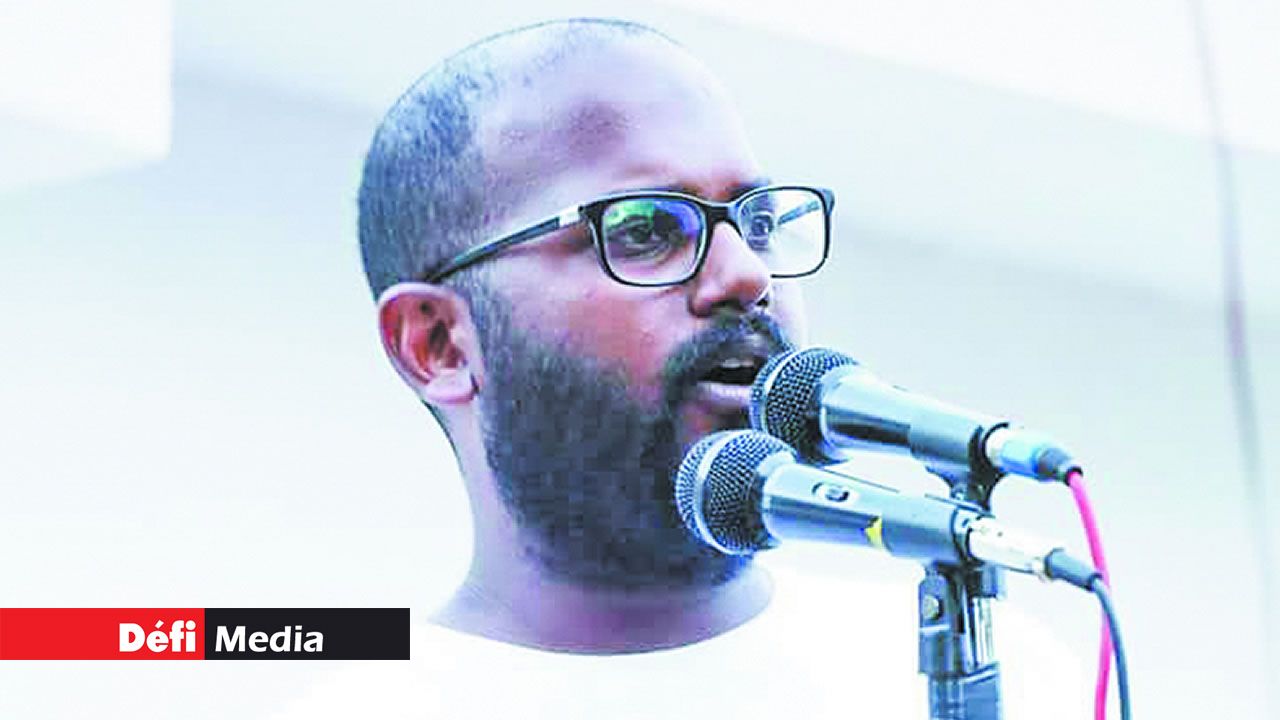 C’est en 2014 que Kugan Parapen s’est engagé au sein de Rezistans ek Alternativ.