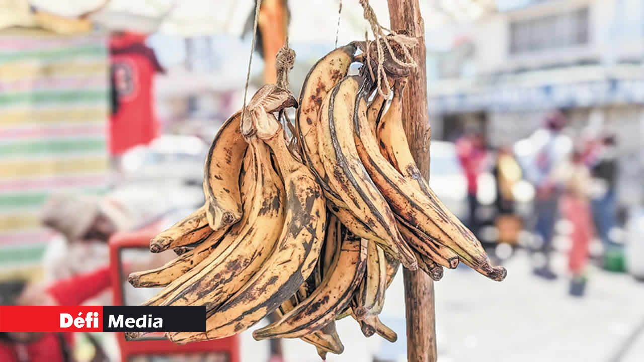 Des bananes sont vendues au kilo, et vous en trouverez un peu partout dans la ville comme dans les provinces de Mada.