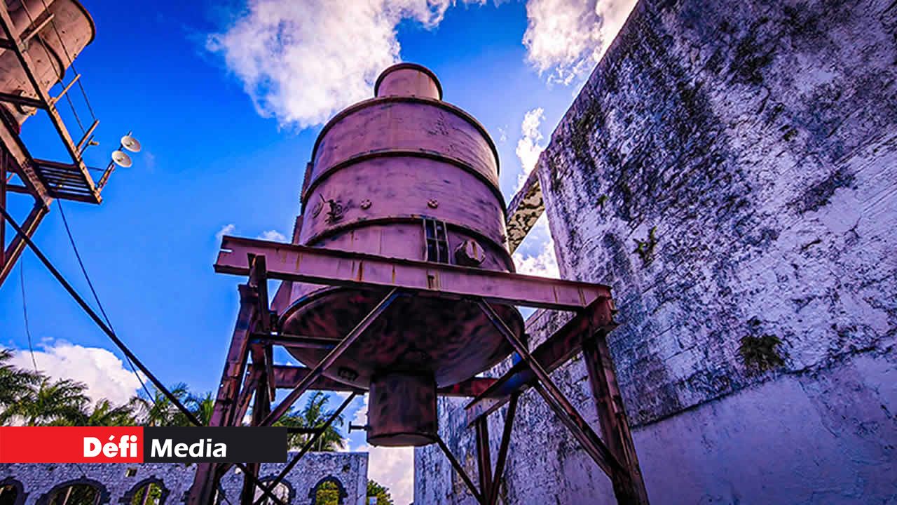 Une structure d’acier témoin de l’histoire de l’industrie sucrière.