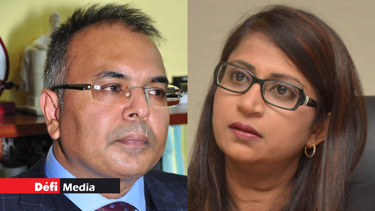 Jadoo-Jaunbocus et Sanjeev Teeluckdharry