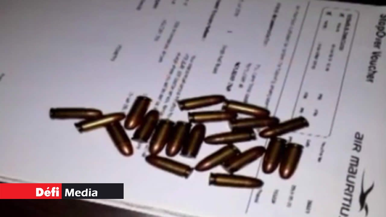 Munitions trouvées sur un vol d’Air Mauritius