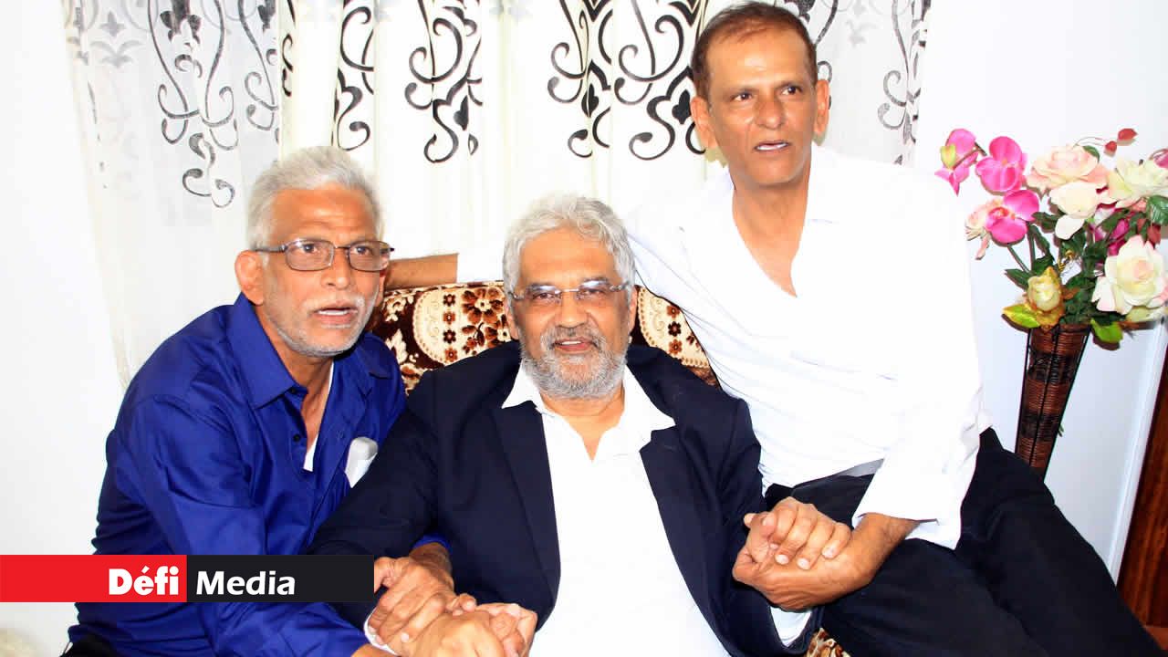 Me Valayden et les frères Sumodhee.