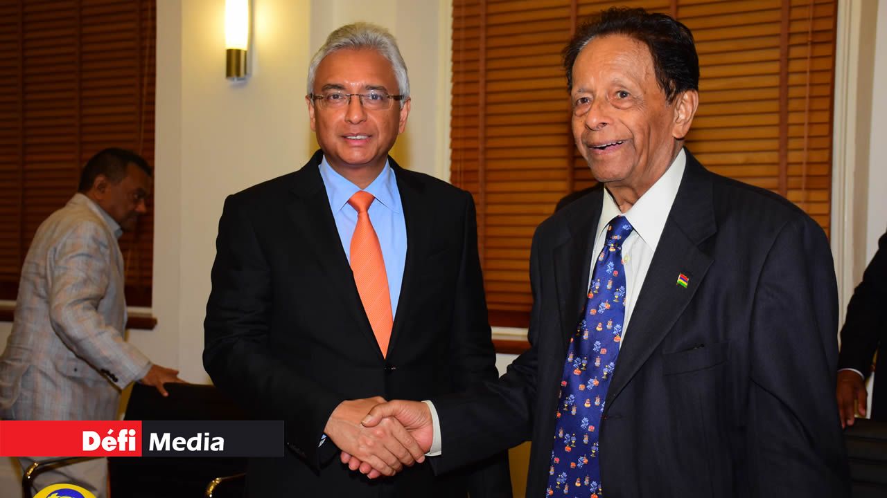 Pravind Jugnauth et SAJ