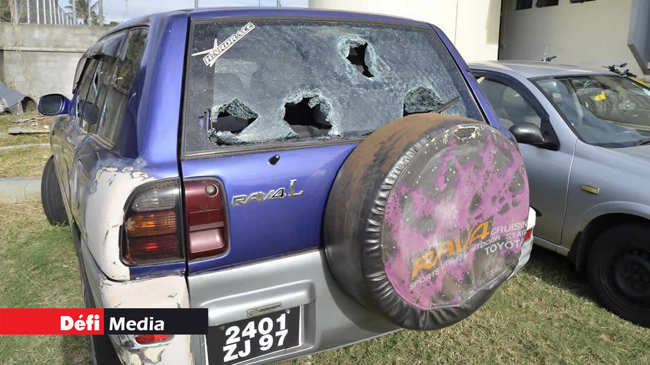 Le véhicule de Donovan Gurbhoo