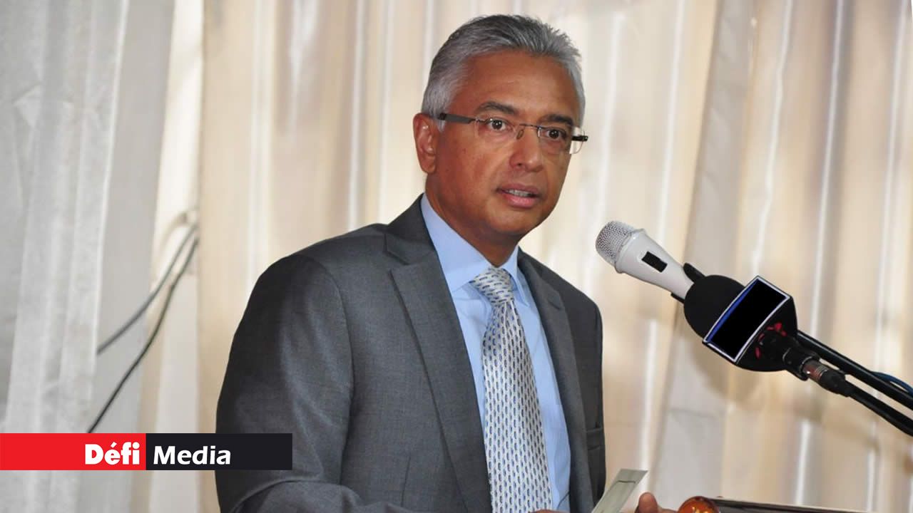 Le Premier ministre Pravind Jugnauth.