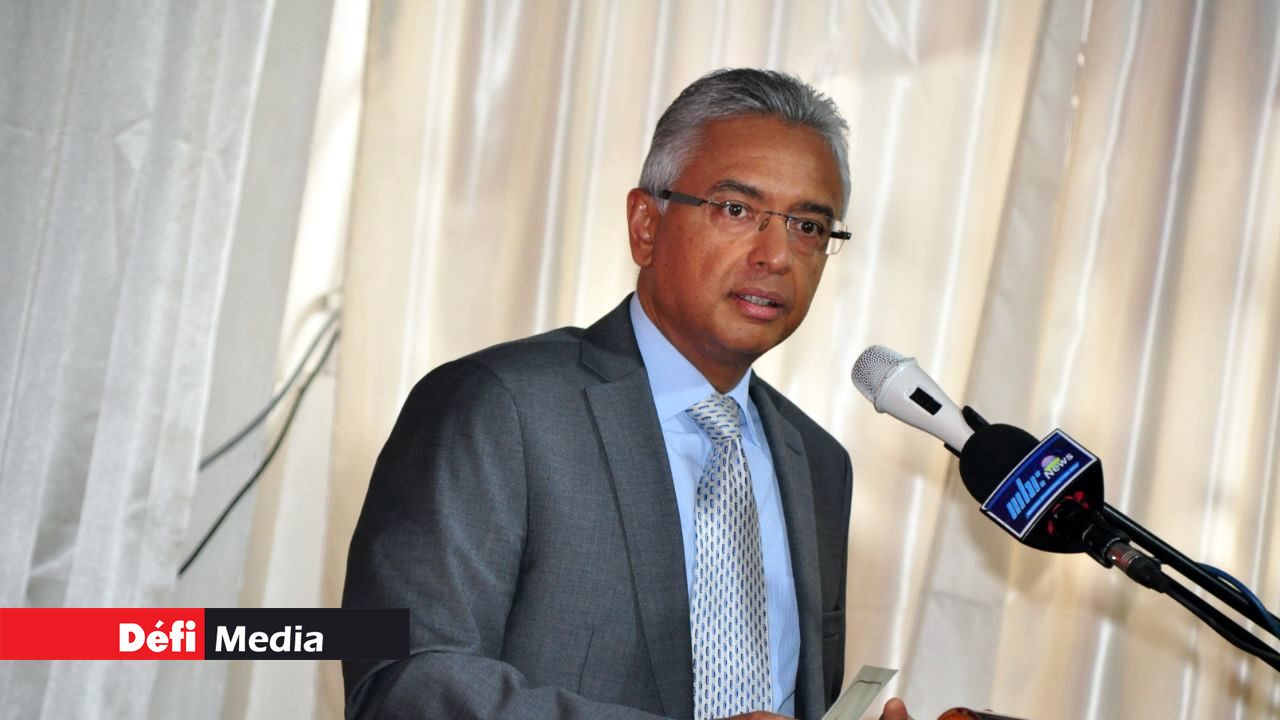 Le Premier ministre Pravind Jugnauth.