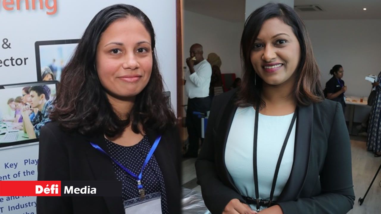 Joanne Esmyot et Dhanusha Gokhool.