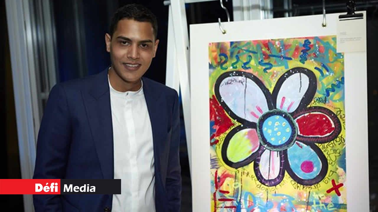 Un tableau signé Gaël Froget.