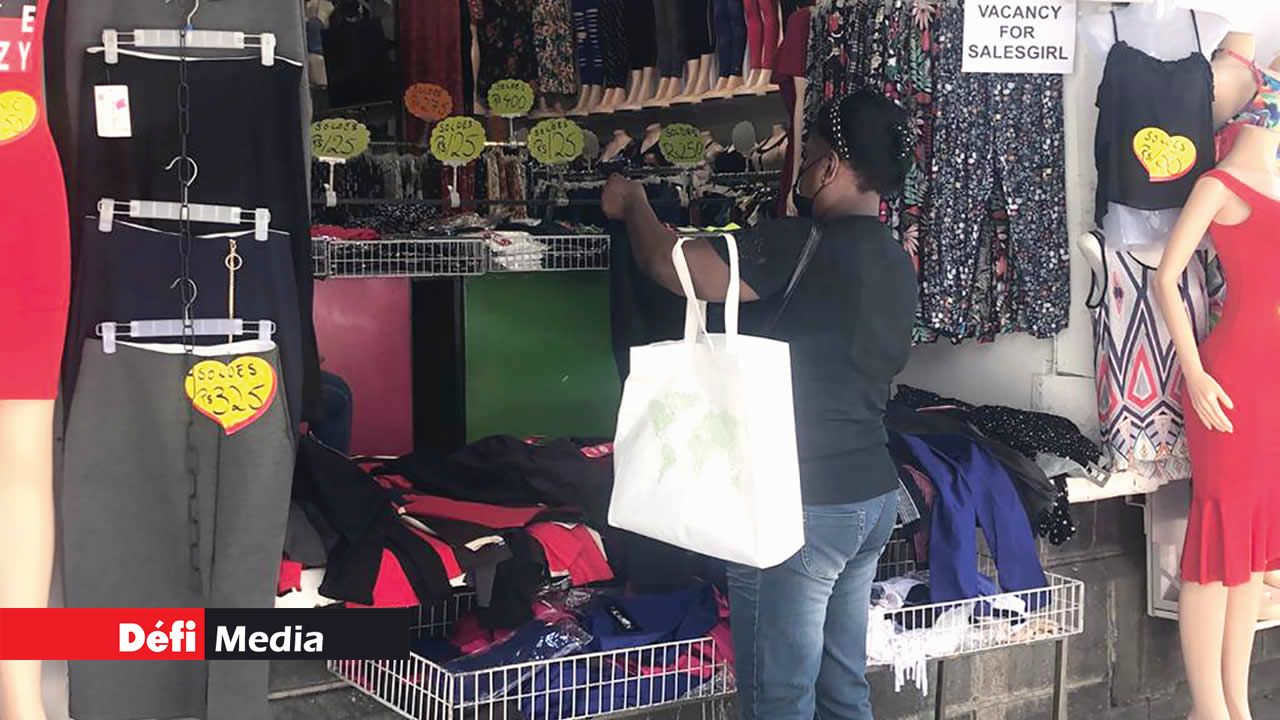 Le commerce de prêt-à-porter a bien fonctionné en décembre malgré la cherté de la vie.