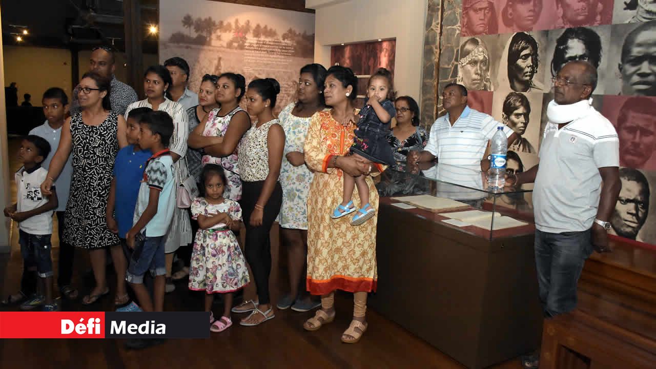 À l’Aapravasi Ghat, Port-Louis. Au cœur de notre patrimoine