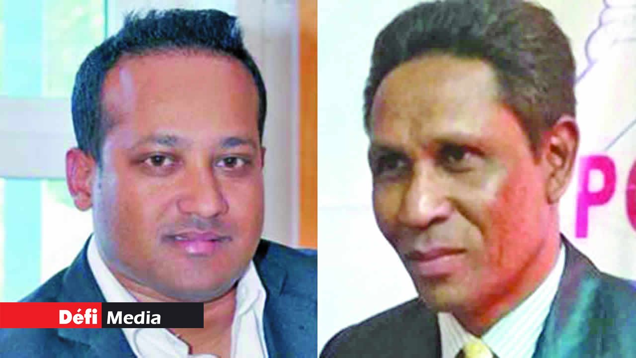 Erickson Mooneapillay and Jaylall Boojhawon