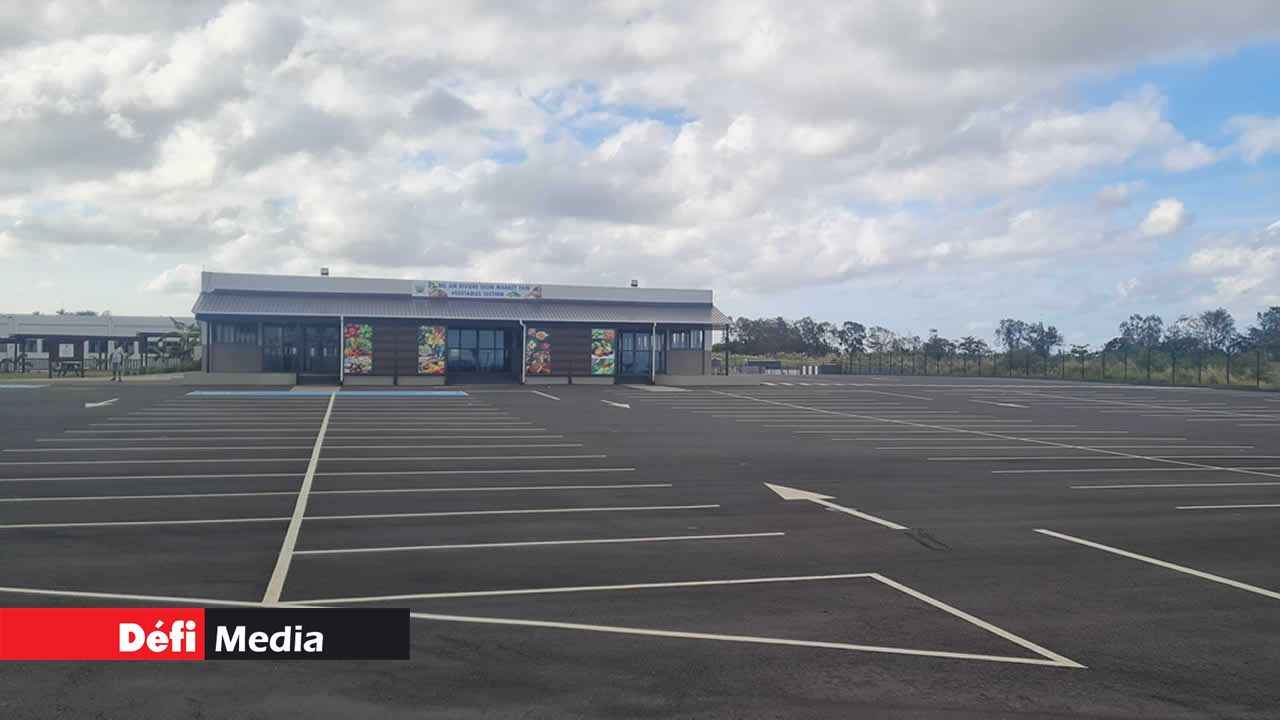 Le nouveau marché de Bel-Air-Rivière-Sèche.