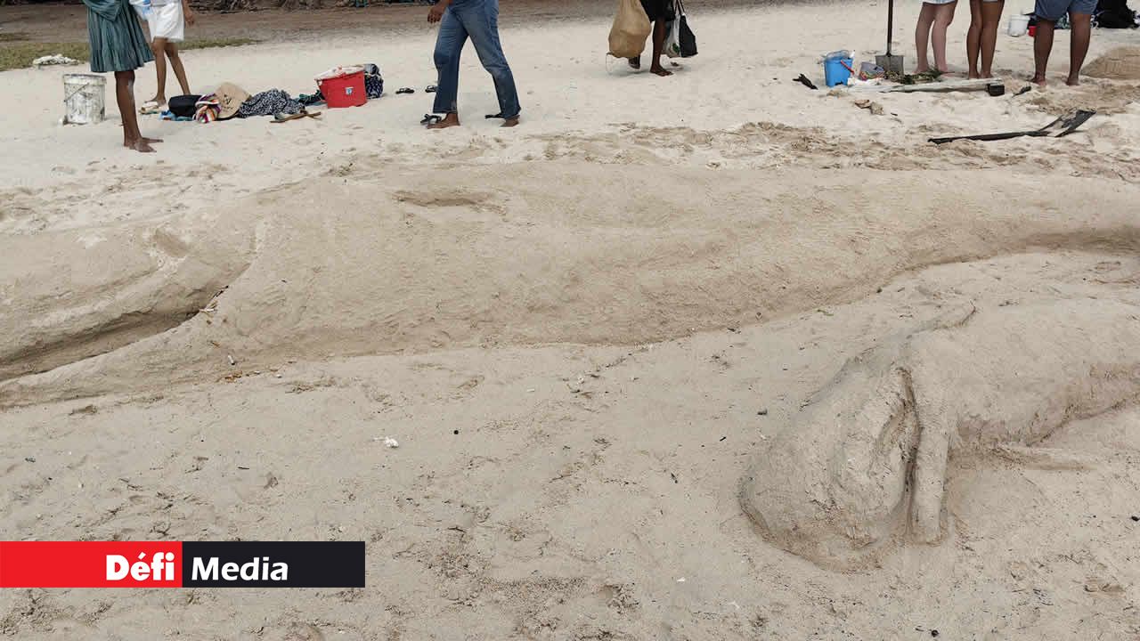 Des cachalots symbolisant l’influence néfaste de la cigarette et de la drogue avec leurs conséquences tragiques pour les familles.