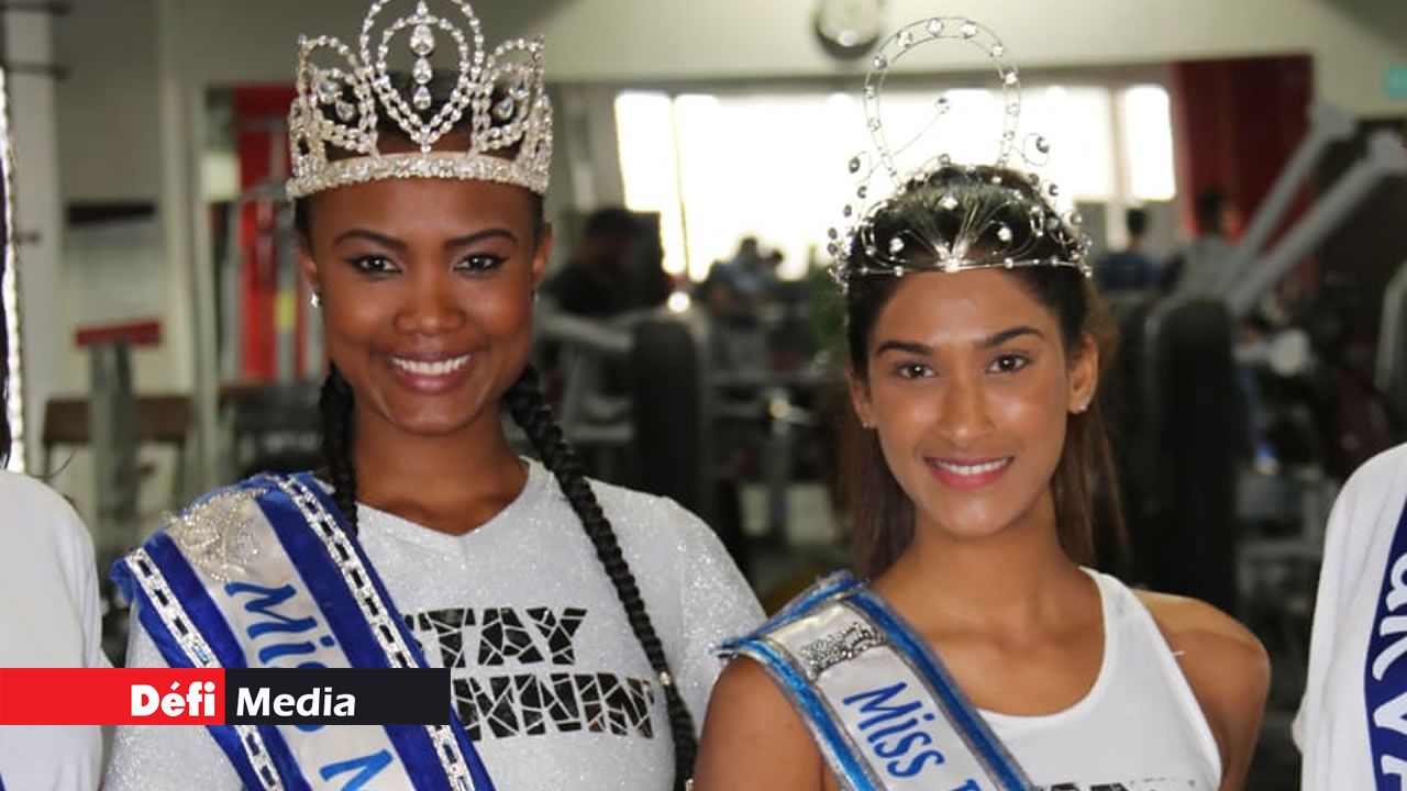 Murielle Ravina, Miss Mauritius 2017-2018, et Ashna Nookooloo, Miss International 2017-2018. Murielle Ravina, Miss Mauritius 2017-2018, et Ashna Nookooloo, Miss International 2017-2018.