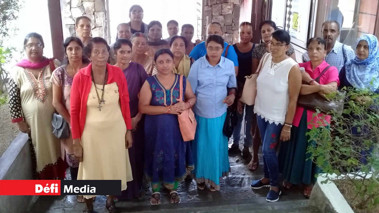 Employés d’une compagnie textile