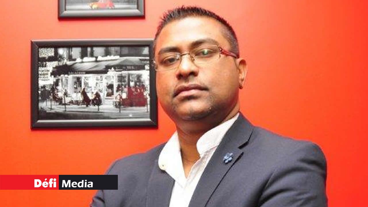 L’avocat Rouben Mooroongapillay.