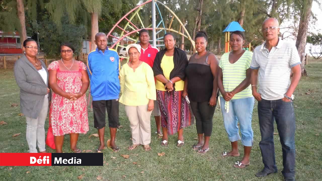 Les membres de la plate-forme communautaire du Morne