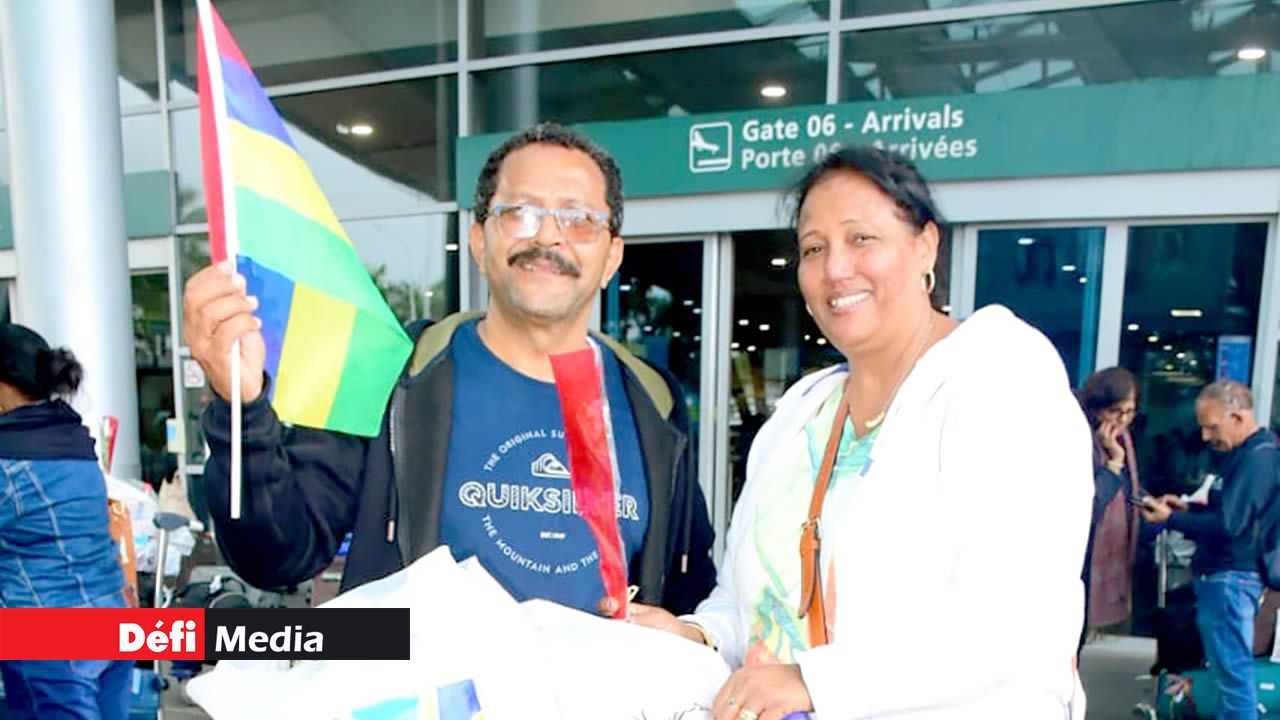 Christa Seblin revient au pays avec pleins de souvenirs. Christa Seblin revient au pays avec pleins de souvenirs.