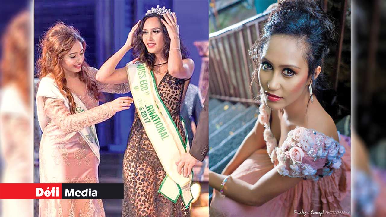 Elisa Rosse crowned Miss Eco Mauritius International