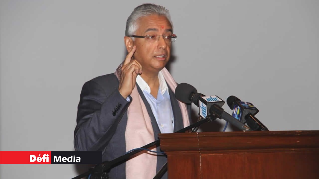 Pravind Jugnauth à Phœnix