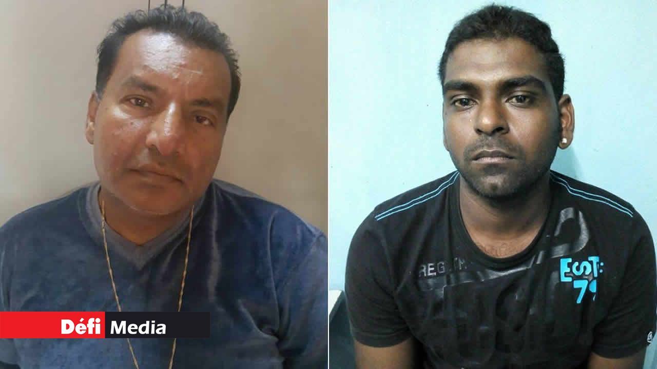 Youverajsingh Ballah et Dharma Koravenciah.