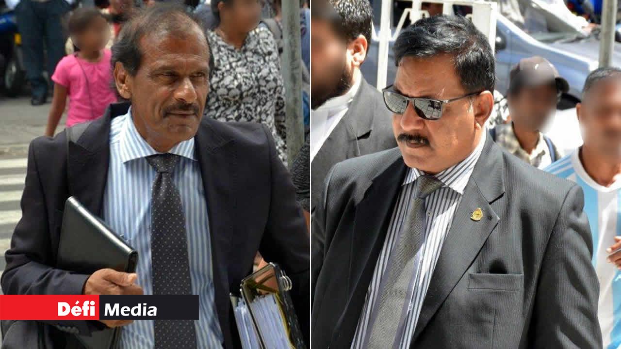 Rampersad Sooroojbally et Premnathsingh Jokhoo