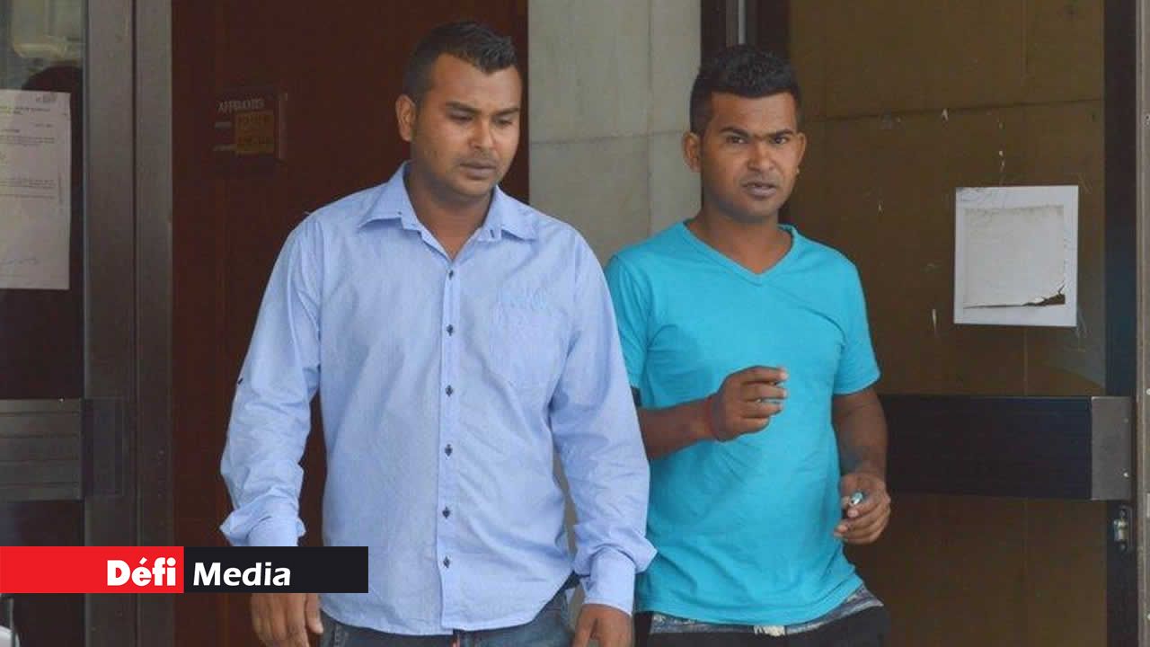 Vikash et Rishi Joypaul.