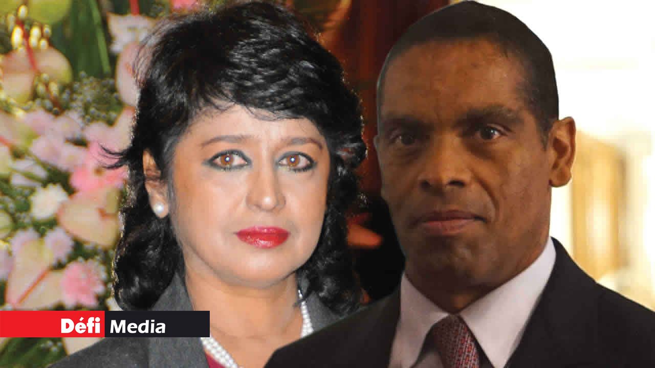 Ameenah Gurib-Fakim et Alvaro Sobrinho