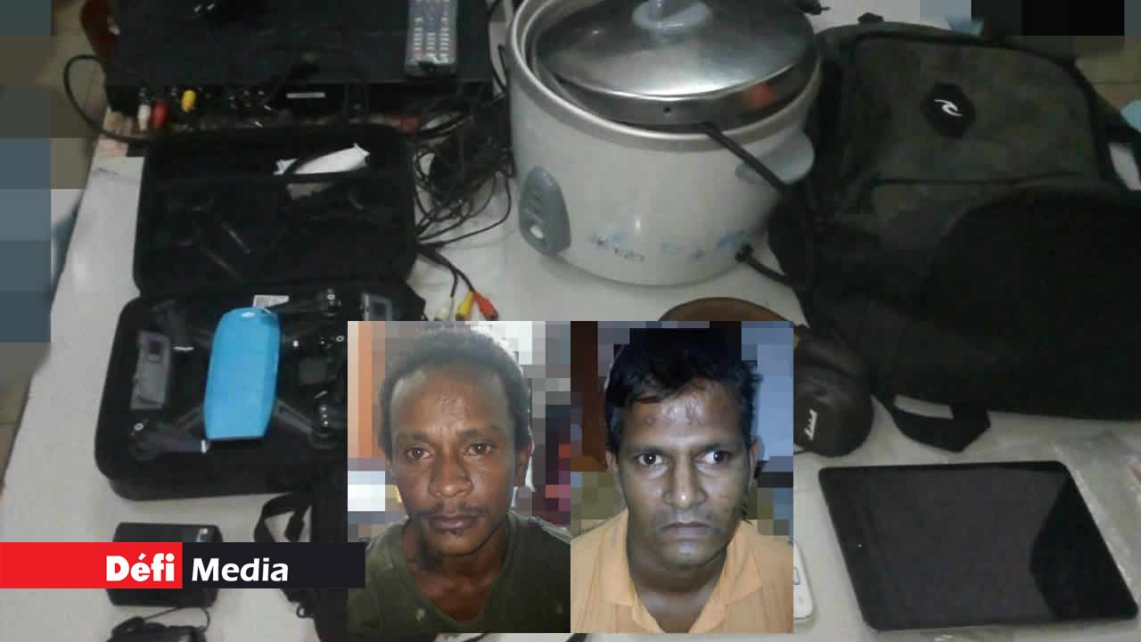 Jean Christopher Jamala et Mohammad Talha Rujbally.