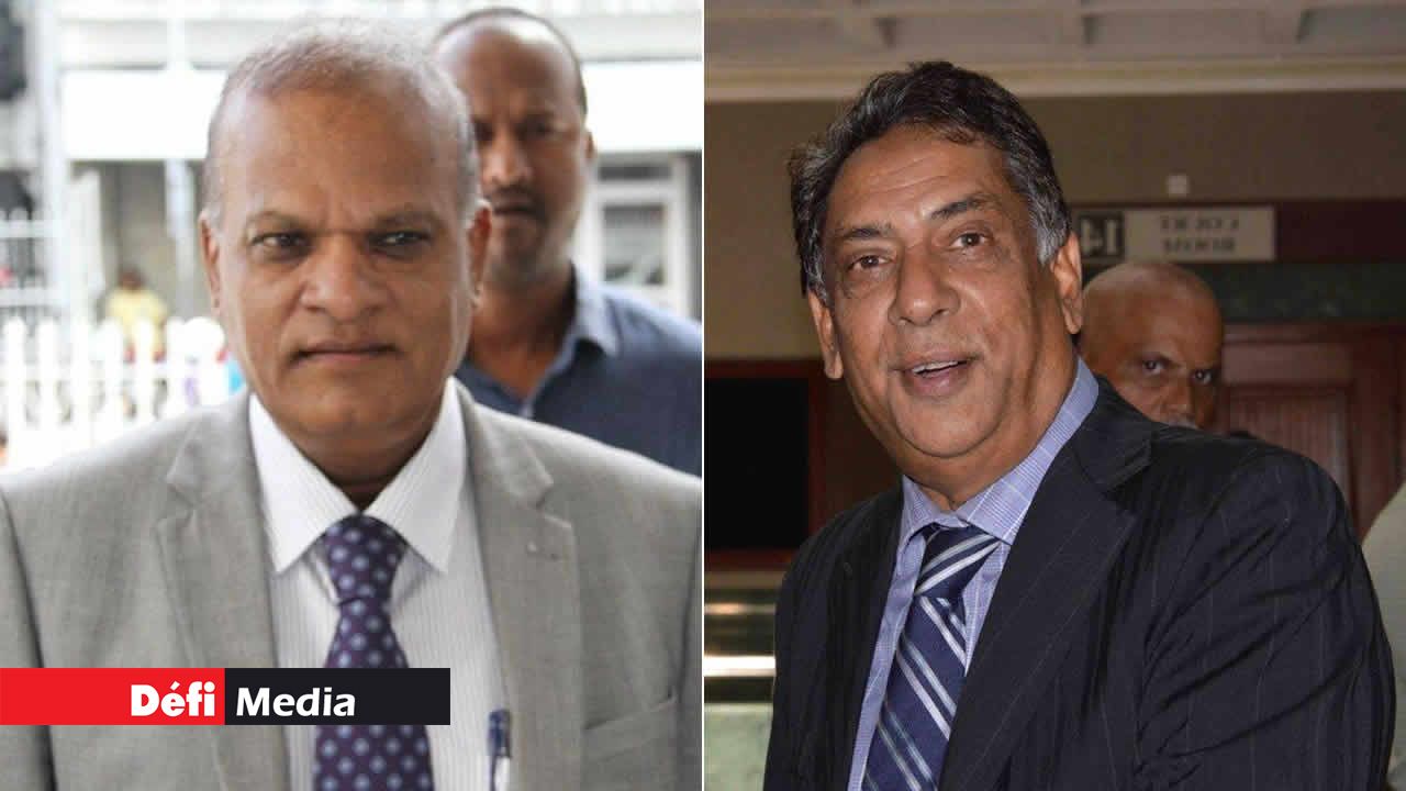 Prakash Maunthrooa et Siddick Chady.