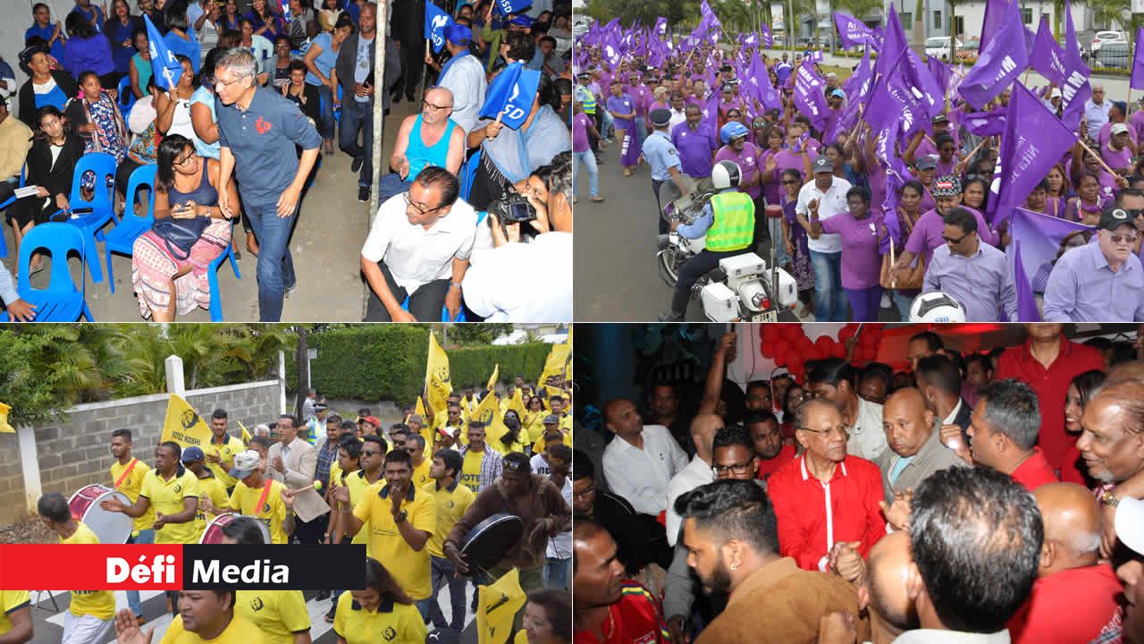 Partielle à Belle-Rose/Quatre-Bornes