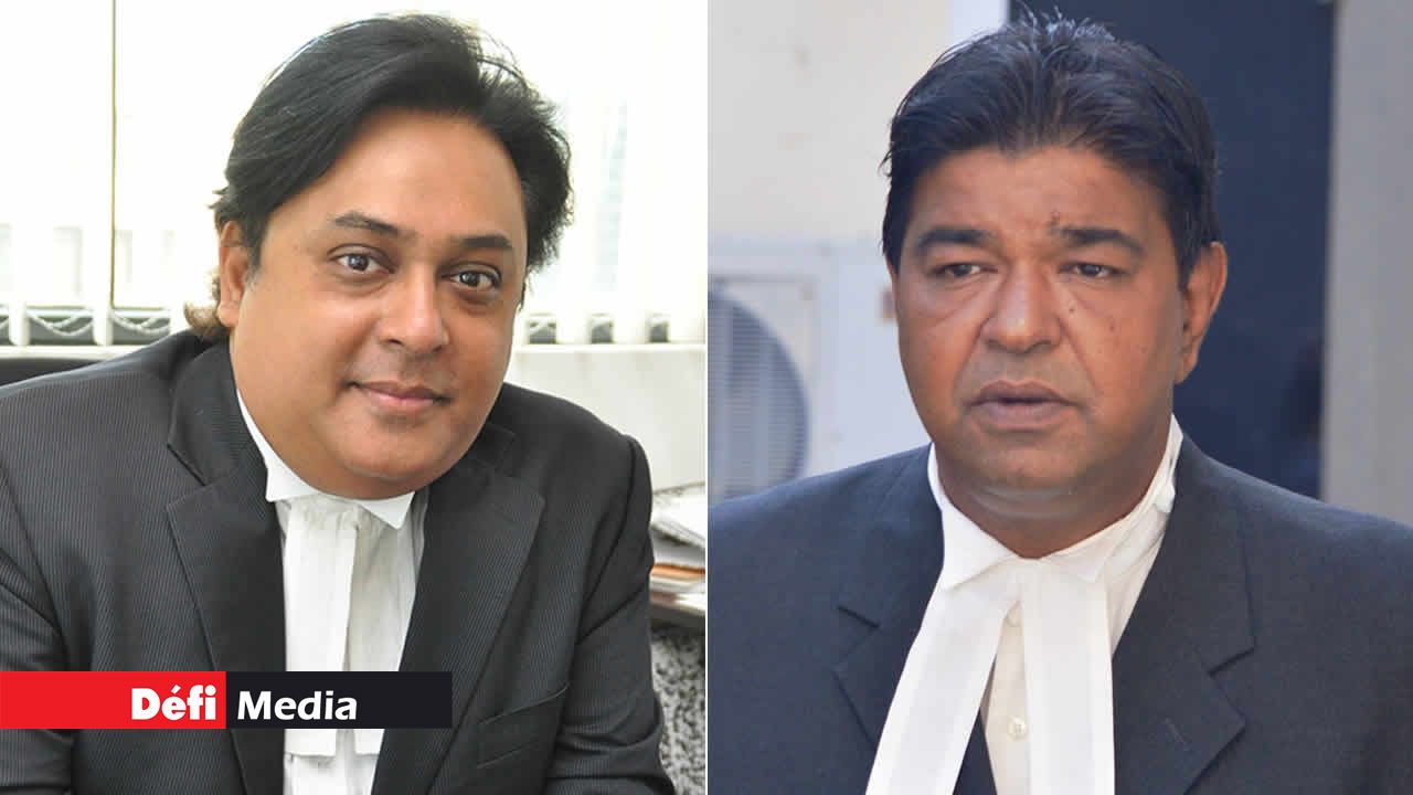 Samad Golamaully et Ashley Hurunghee