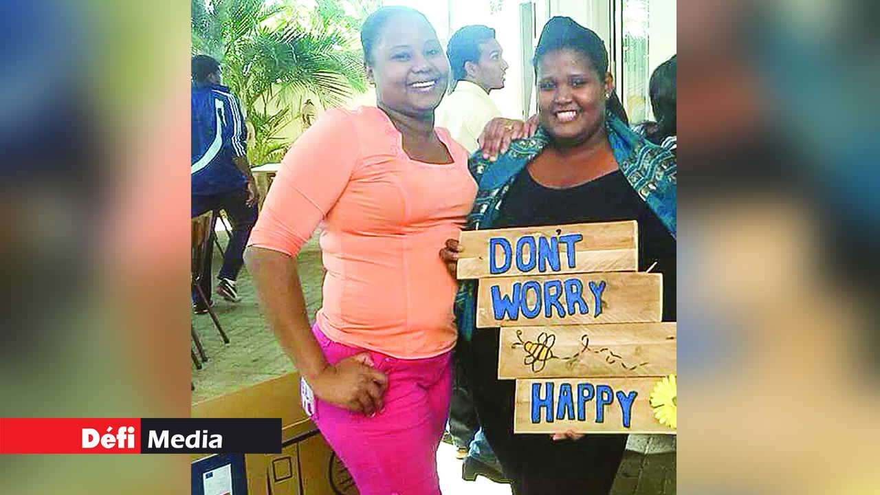 Justine (à gauche) et Anthonella.