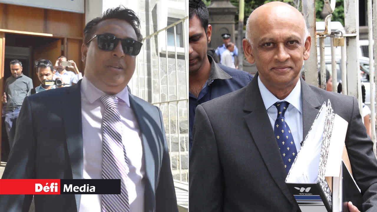 Samad Golamaully et Raouf Gulbul