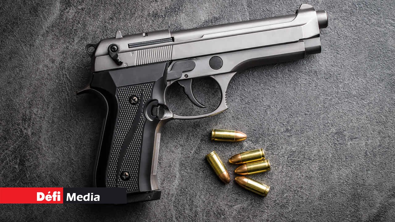 revolver et des balles