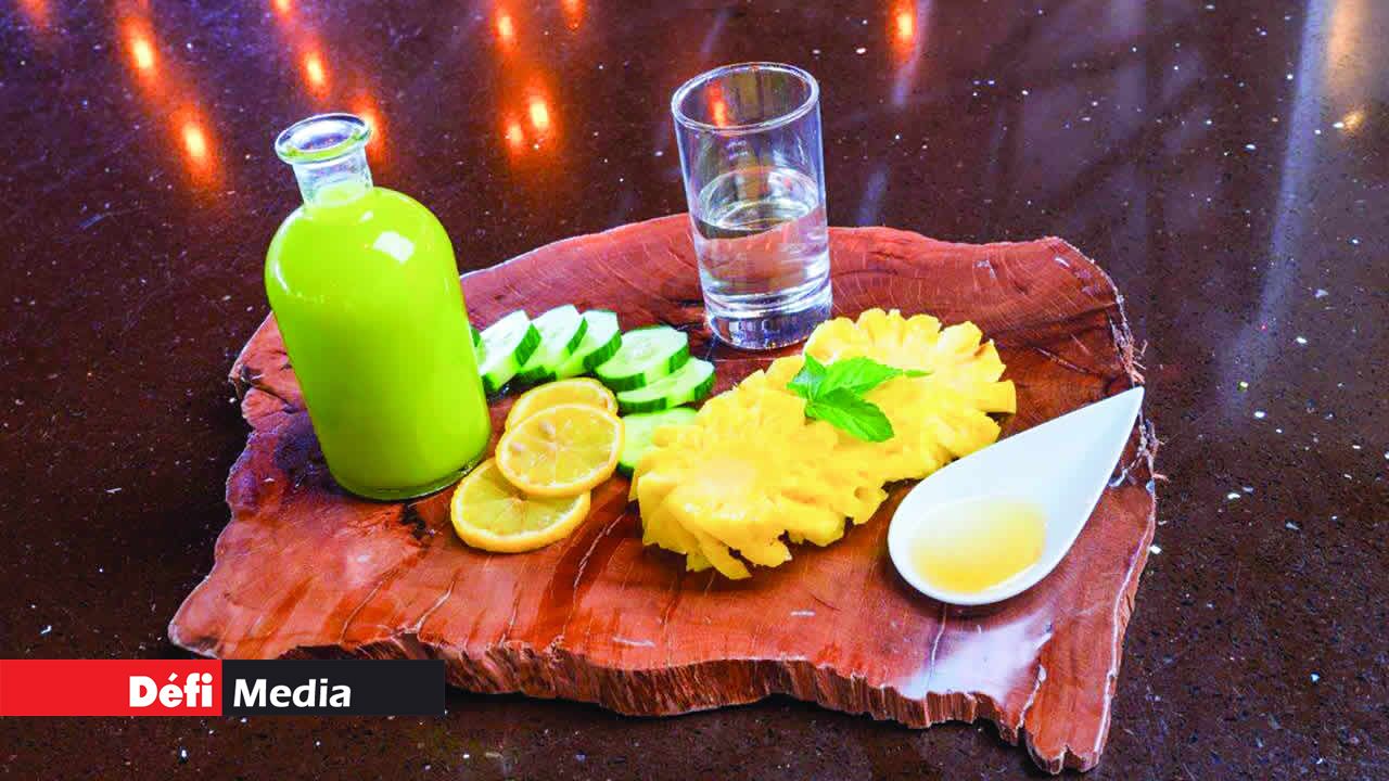 lux le morne detox drink