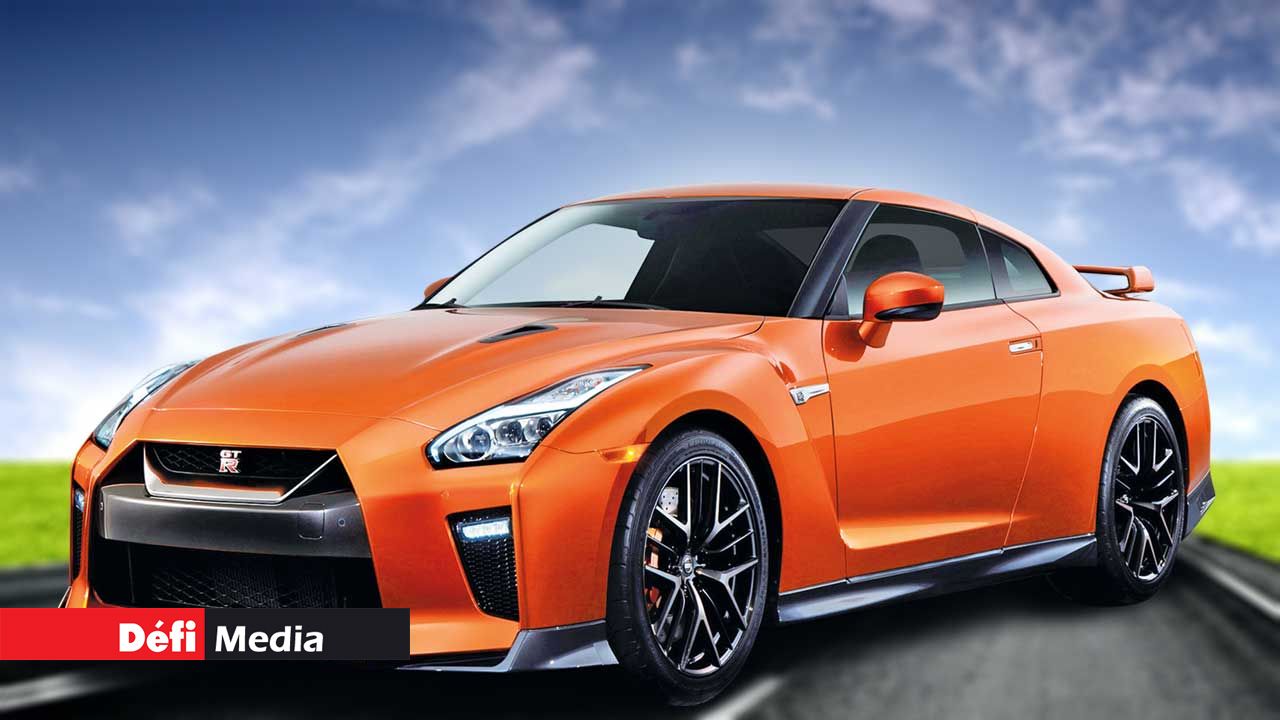 The new Nissan GT-R at ABC Motors Auto Show