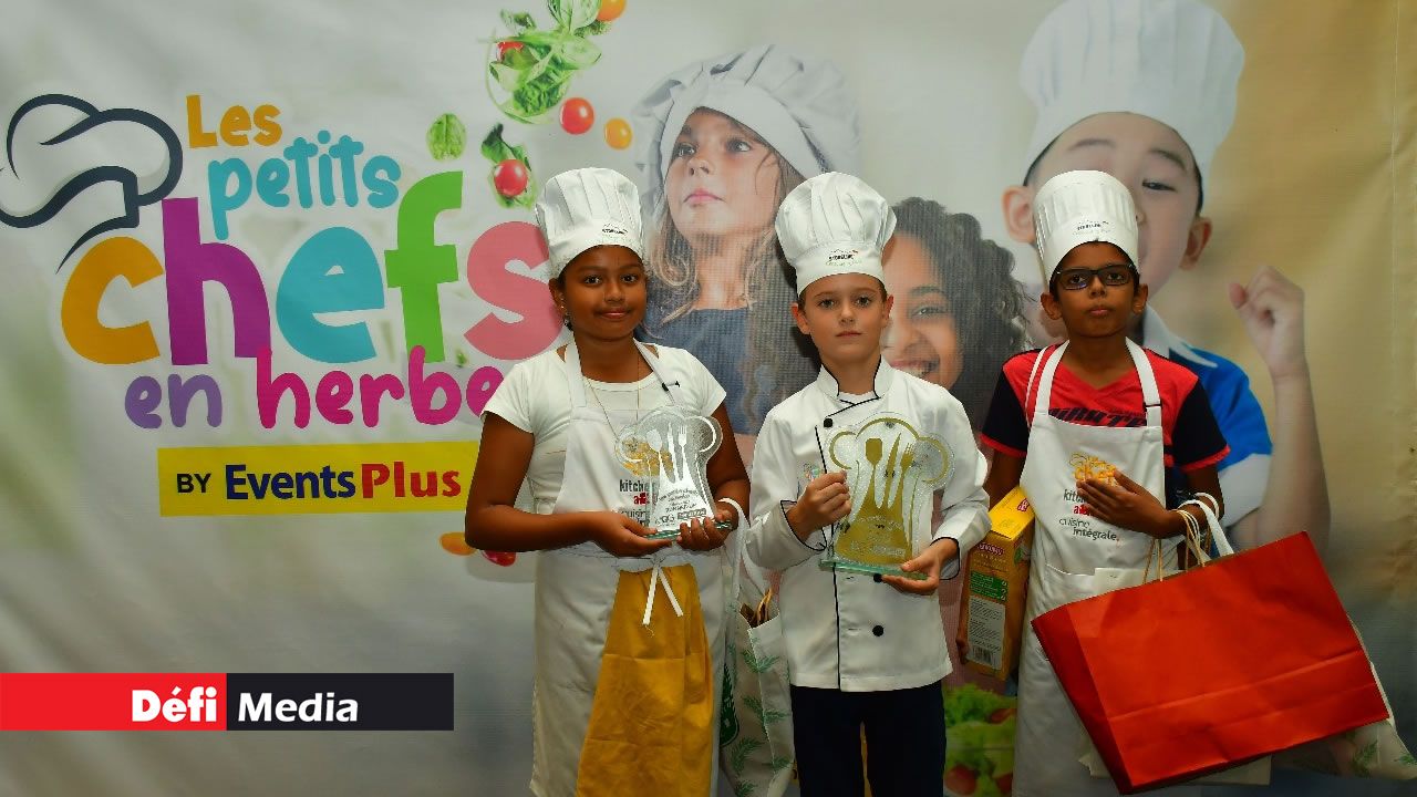 Les finalistes du concours.