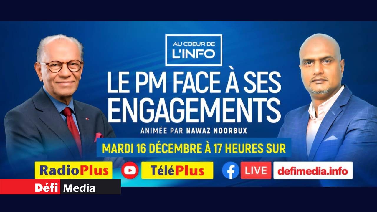 At the Heart of the News: Navin Ramgoolam Guests on Nawaz Noorbux This Tuesday